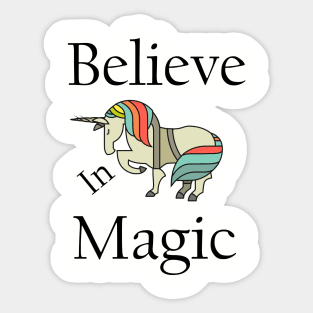 Believe in Magic Sticker